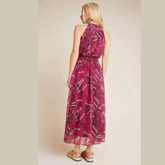 Anthropologie Pink Maxi Dress - Picture 3 of 5